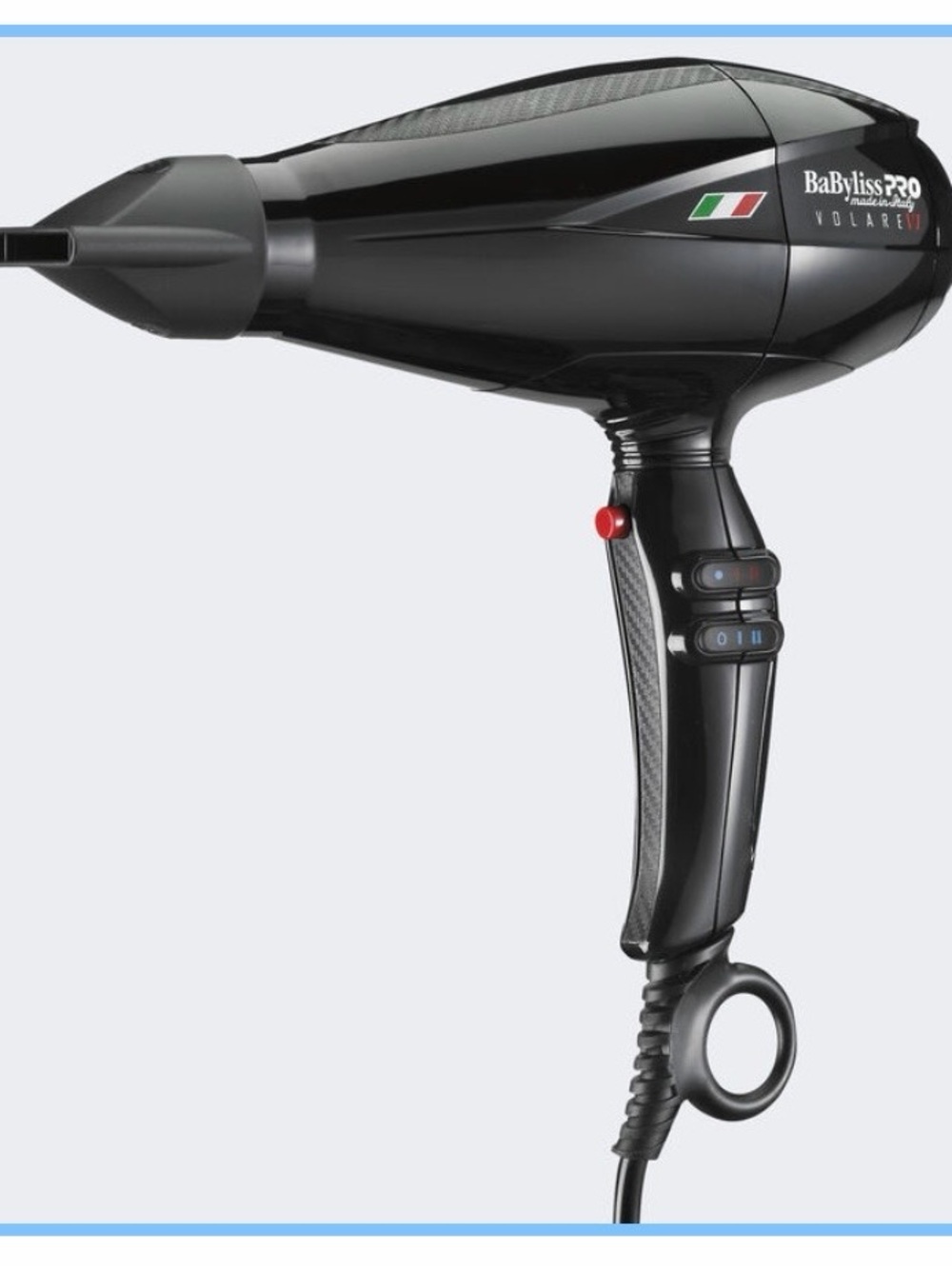 BaBylissPRO Volare V1 Professional Luxury Hair Dryer in Metallic Black